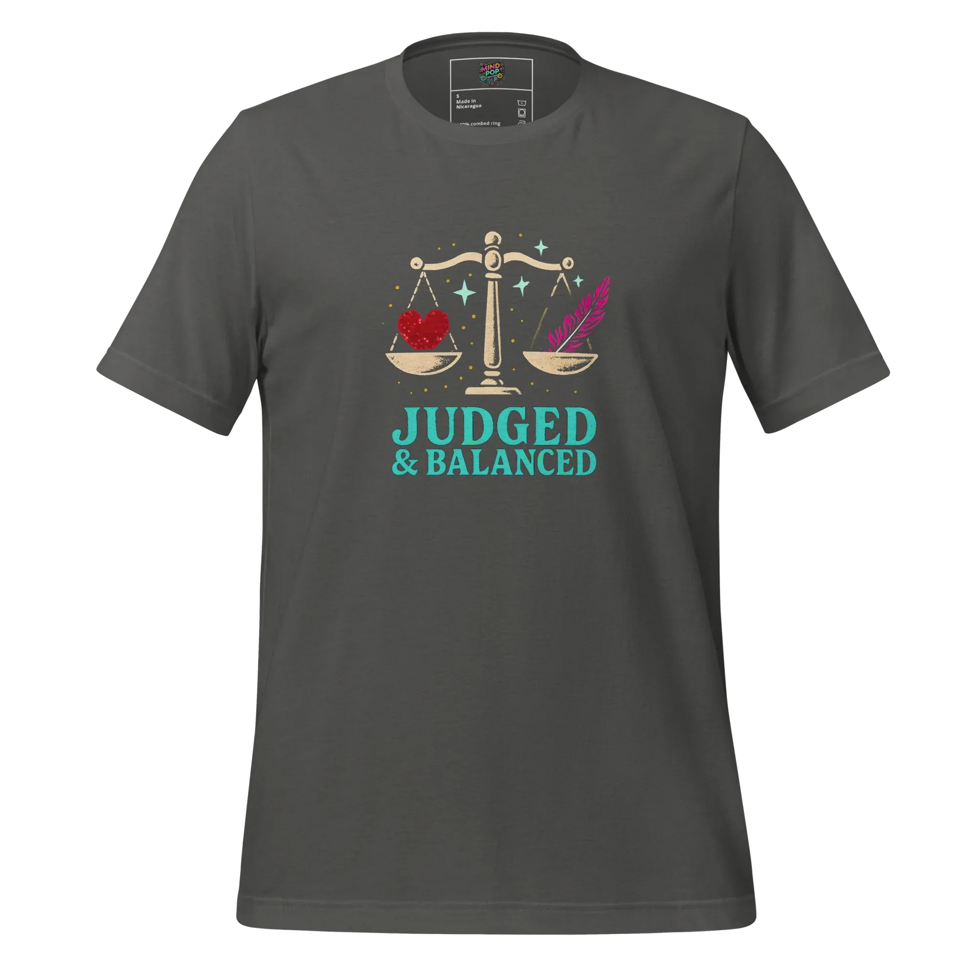 Ma’at Egyptian Goddess Tee — Mythology Graphic Art Asphalt