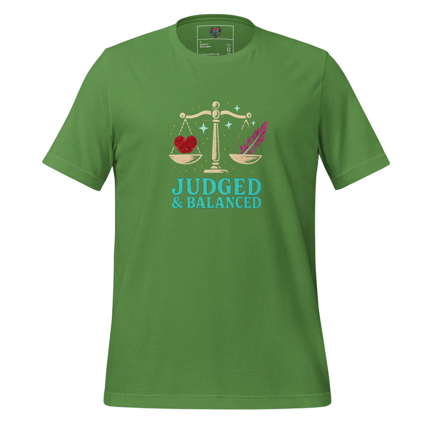 Ma’at Egyptian Goddess Tee — Mythology Graphic Art Leaf