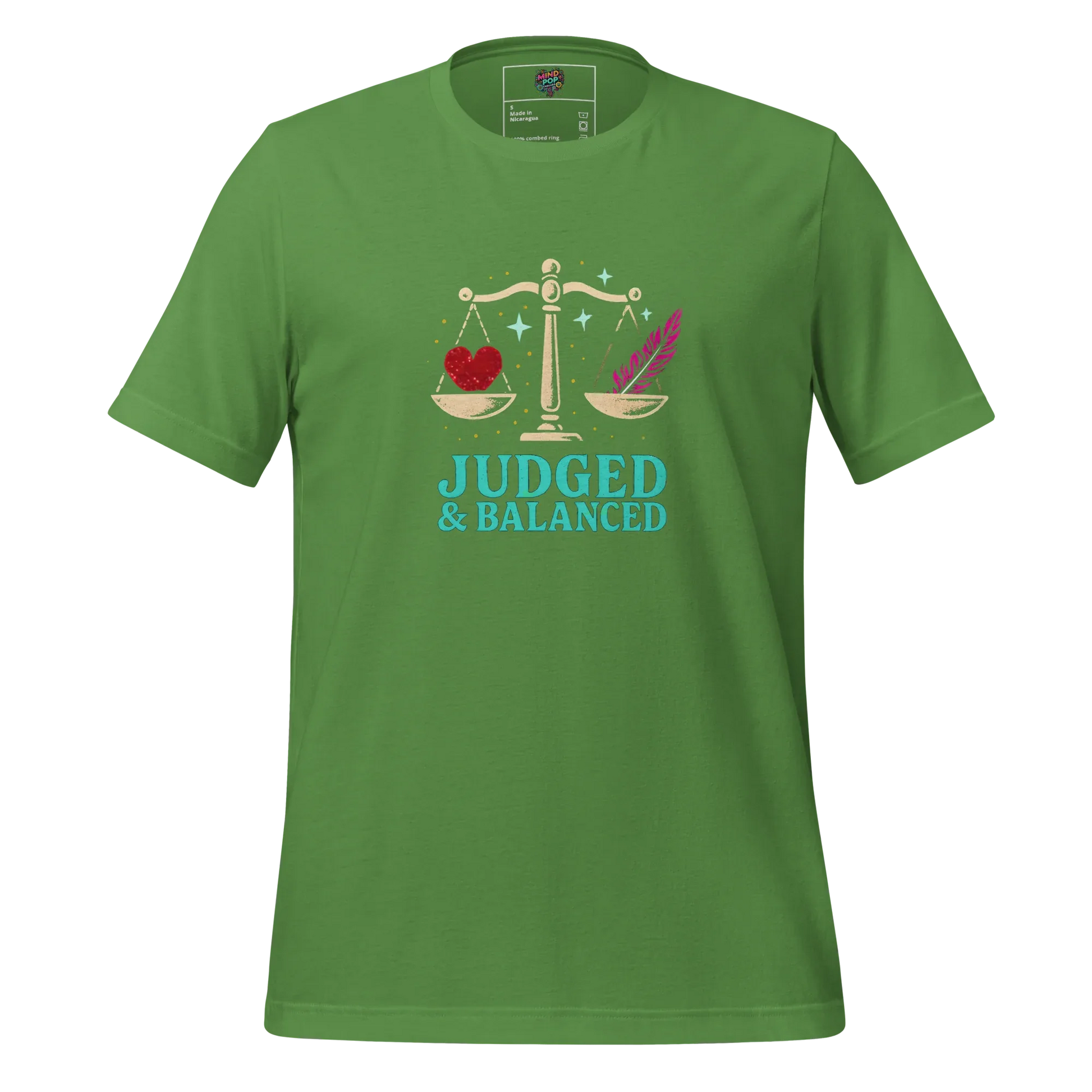 Ma’at Egyptian Goddess Tee — Mythology Graphic Art Leaf