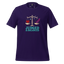 Ma’at Egyptian Goddess Tee — Mythology Graphic Art Team Purple