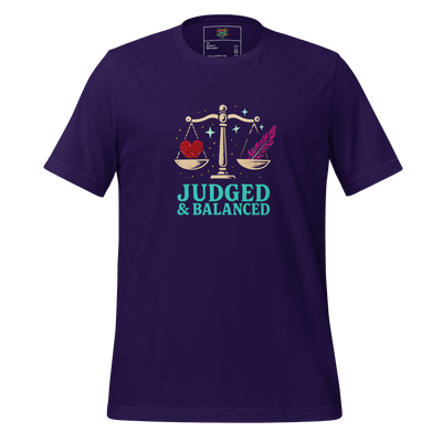 Ma’at Egyptian Goddess Tee — Mythology Graphic Art Team Purple