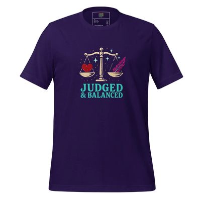 Ma’at Egyptian Goddess Tee — Mythology Graphic Art Team Purple