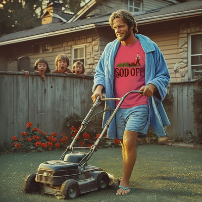 Sod Off Lawncare Graphic Tee, product photo