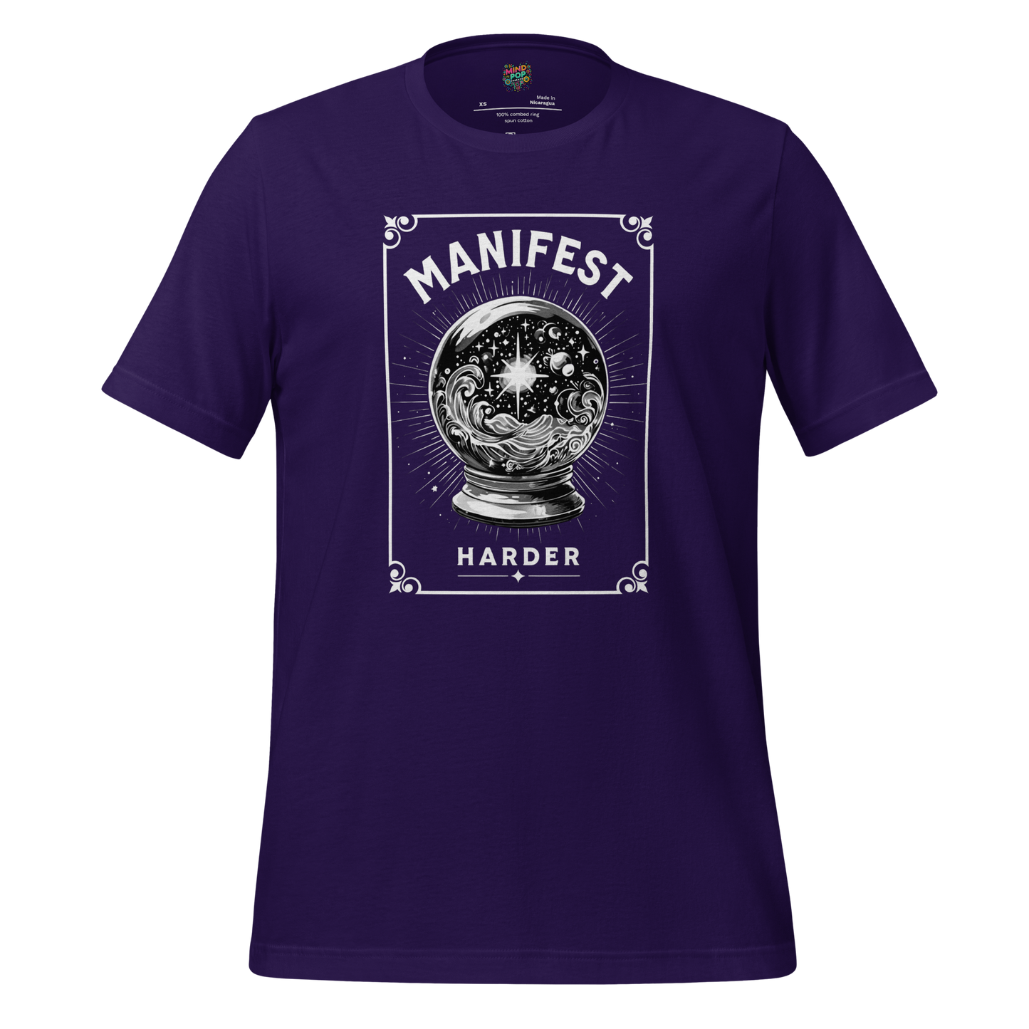 Manifest Harder Shirt Team Purple