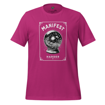 Manifest Harder Shirt Berry