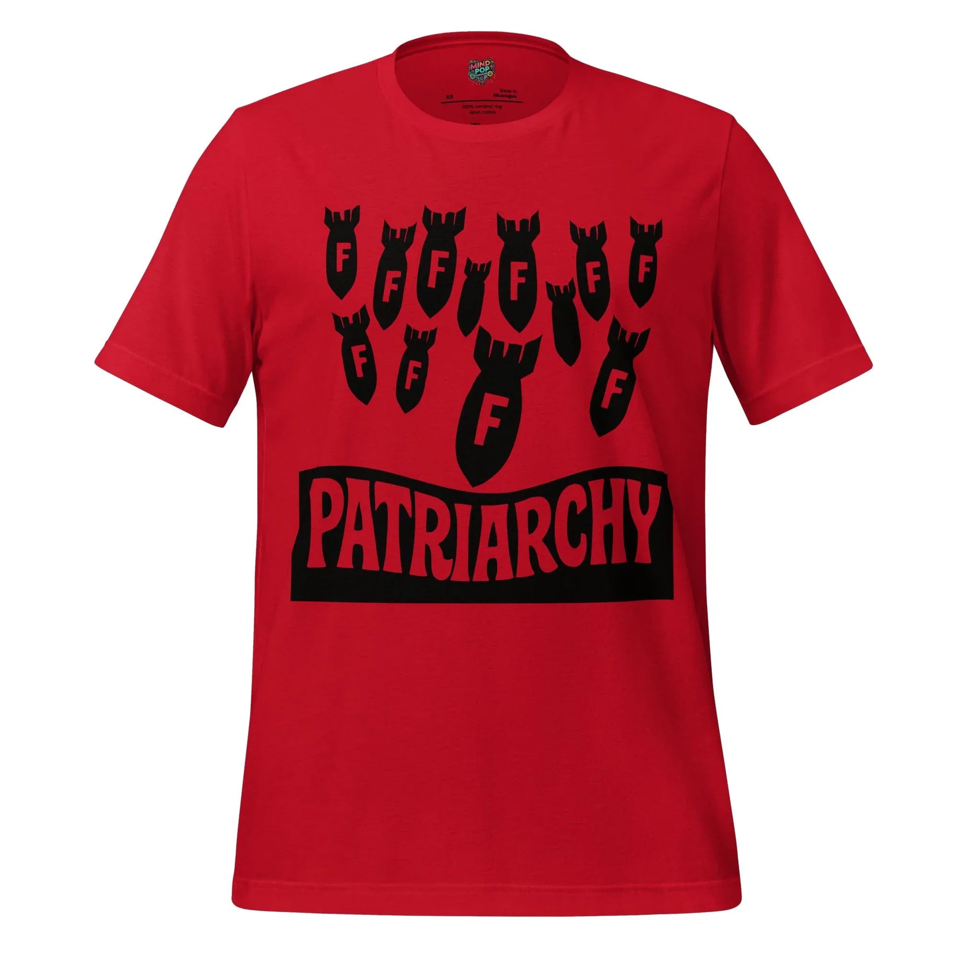 Many F Bombs the Patriarchy Red