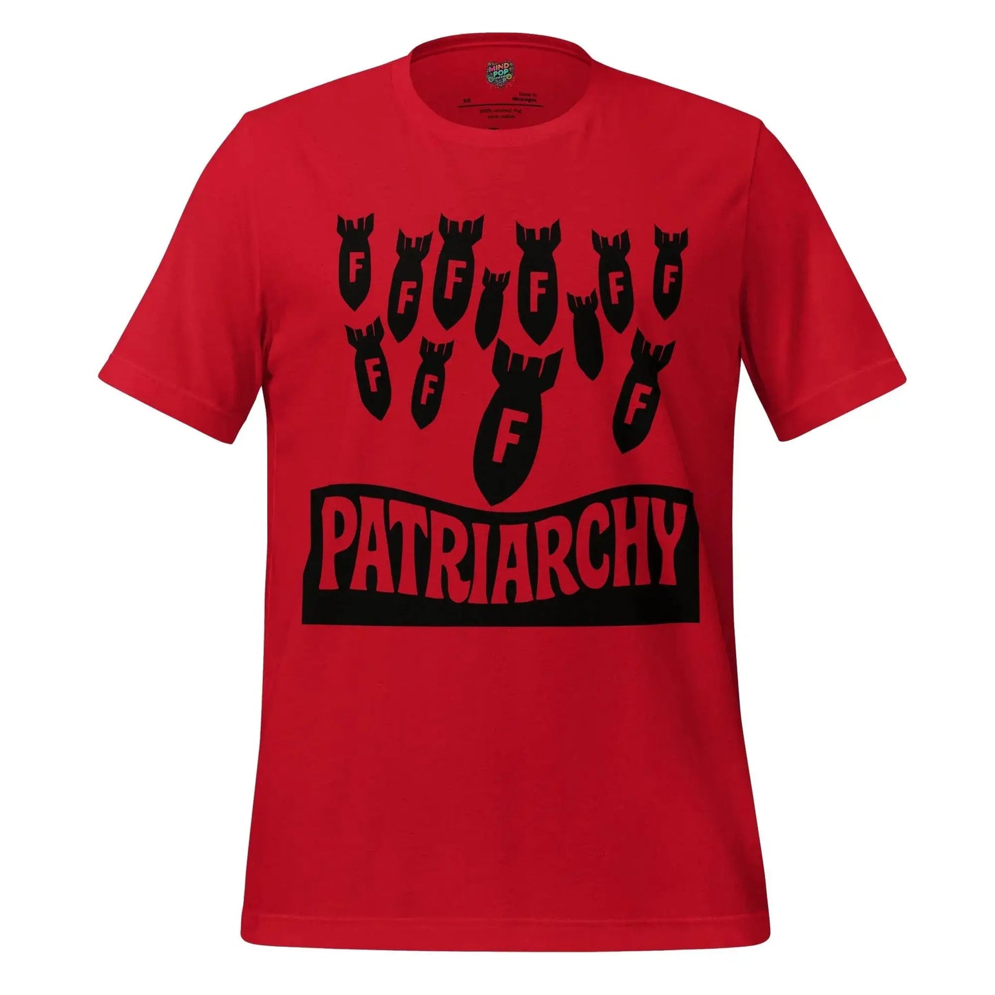 Many F Bombs the Patriarchy Red