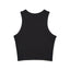 Me Time in Progress Yoga & Pilates fitted Micro-rib Racer tank