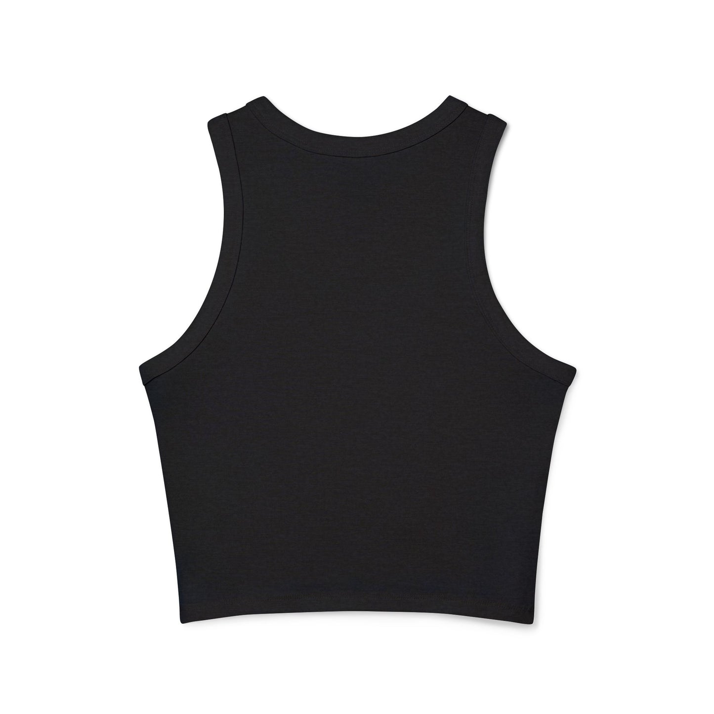 Me Time in Progress Yoga & Pilates fitted Micro-rib Racer tank
