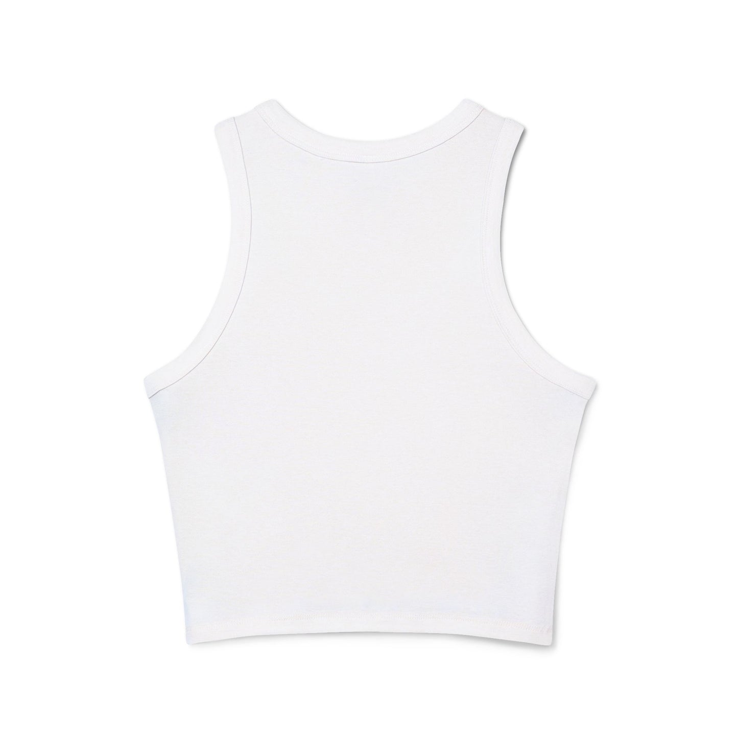 Me Time in Progress Yoga & Pilates fitted Micro-rib Racer tank