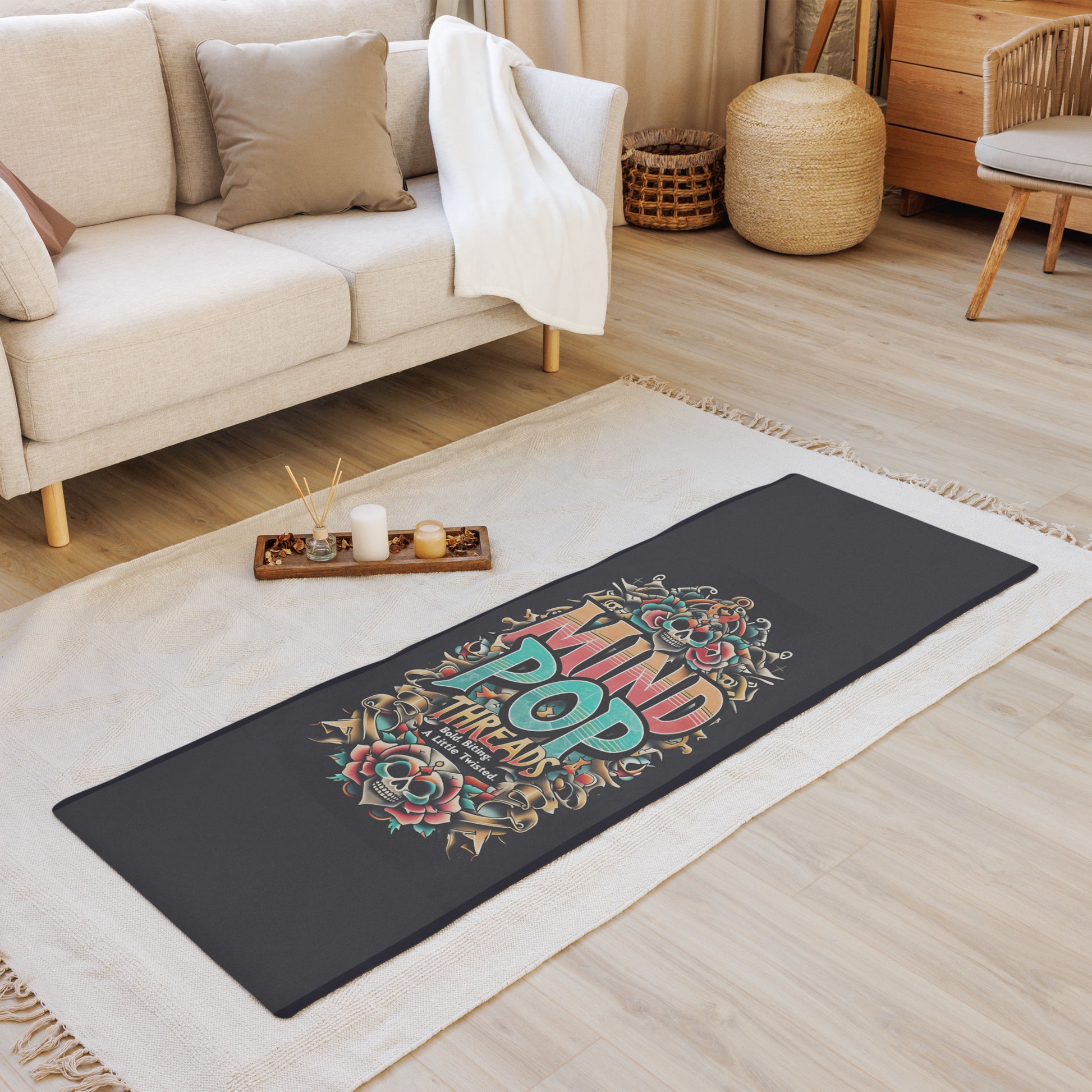 MPopTop Signature Non Slip Rubber Yoga Mat — The Staple