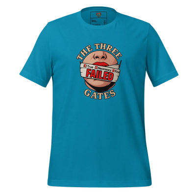 Mindfulness: Three Gates Shirt Aqua