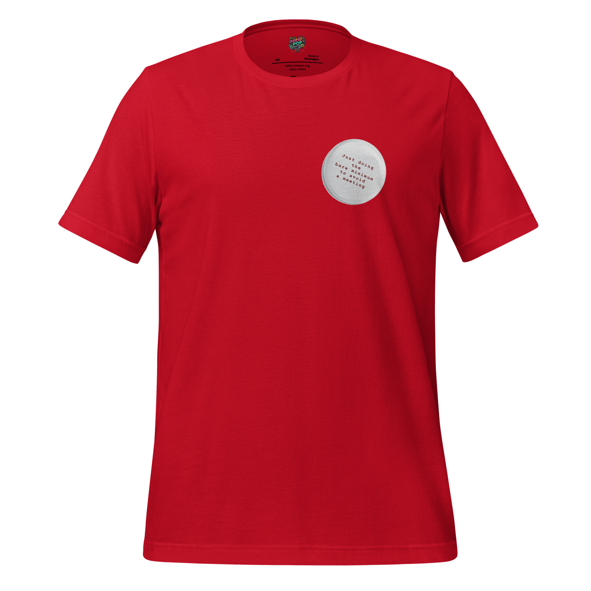 Minimal Amount of Flair Shirt Red
