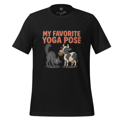 My Favorite Yoga Pose is Cat/Cow Shirt Vintage Black