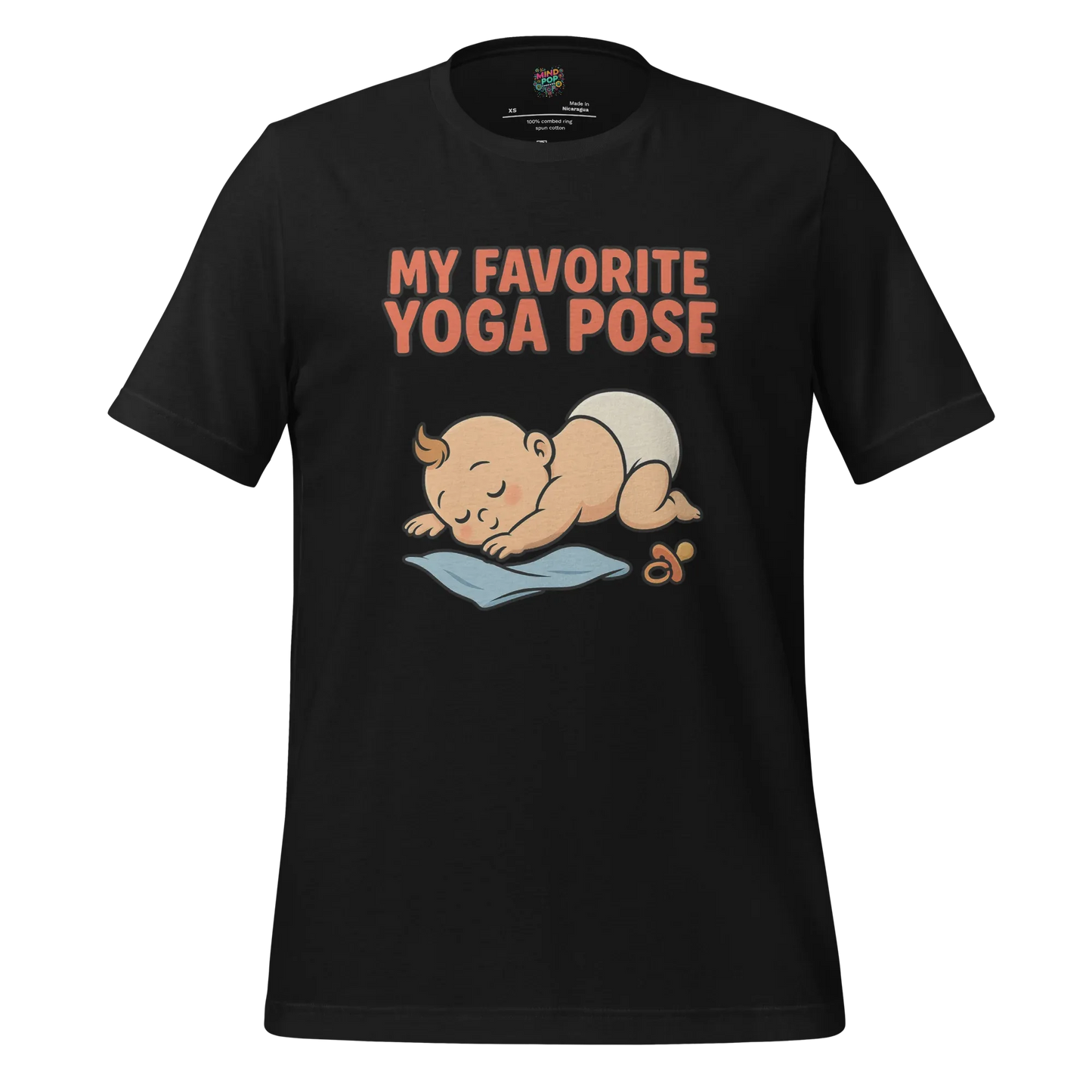 My Favorite Yoga Pose is Childâ€™s Pose Shirt Vintage Black