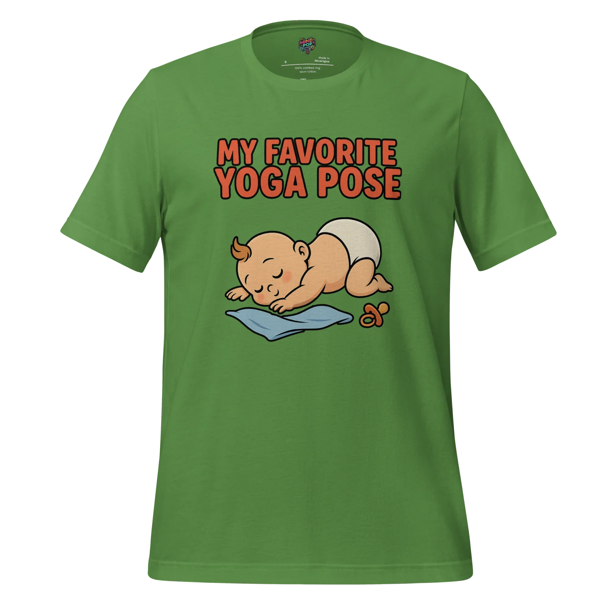 My Favorite Yoga Pose is Childâ€™s Pose Shirt Leaf