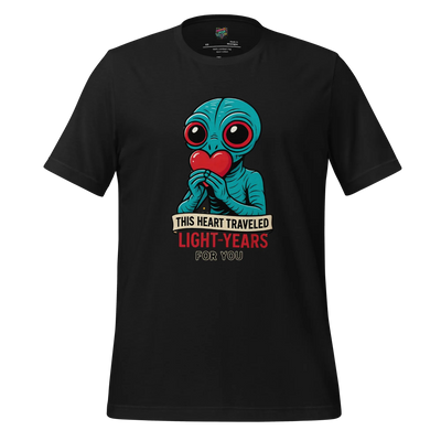 Light Years For You - Alien Love Shirt Vintage Black