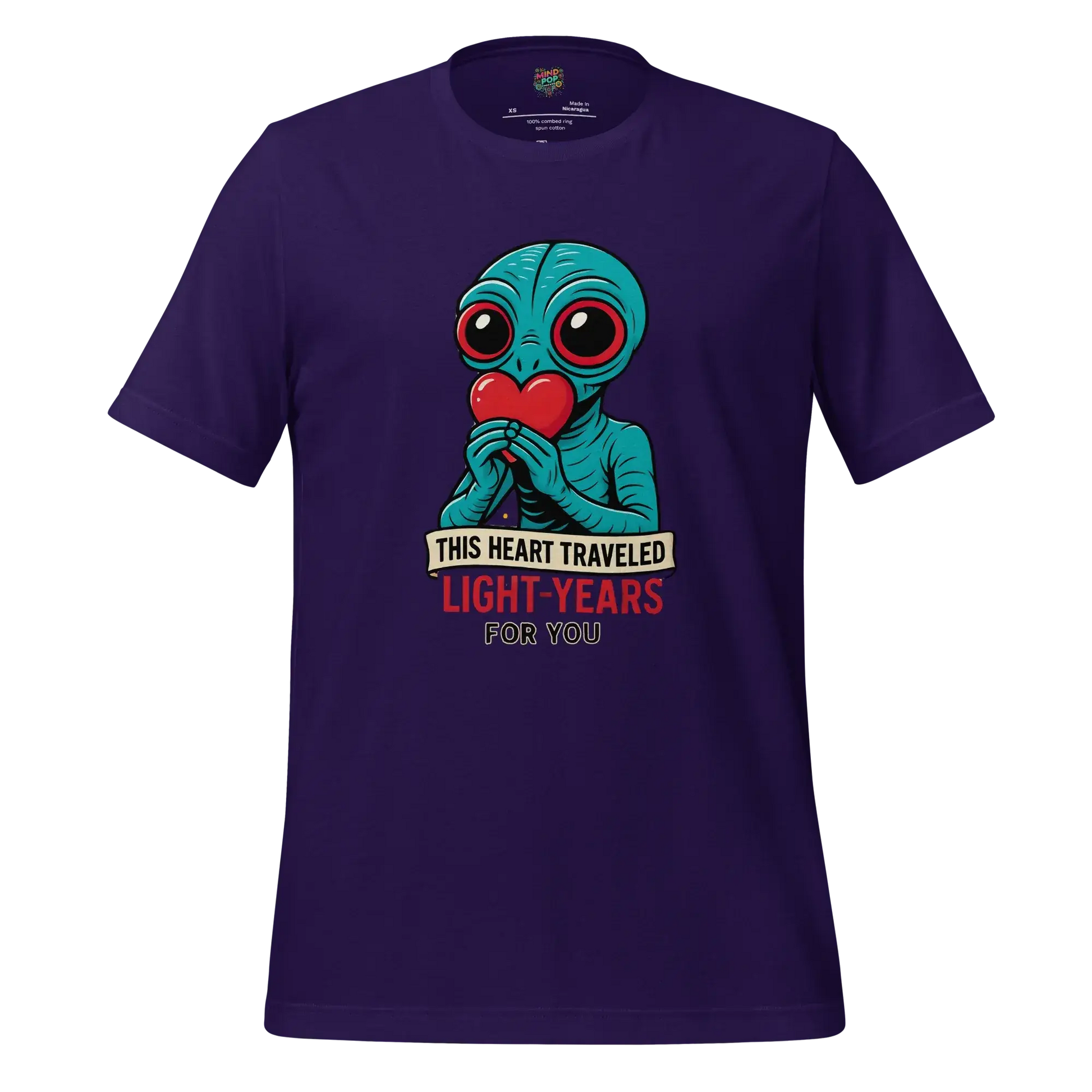 Light Years For You - Alien Love Shirt Team Purple