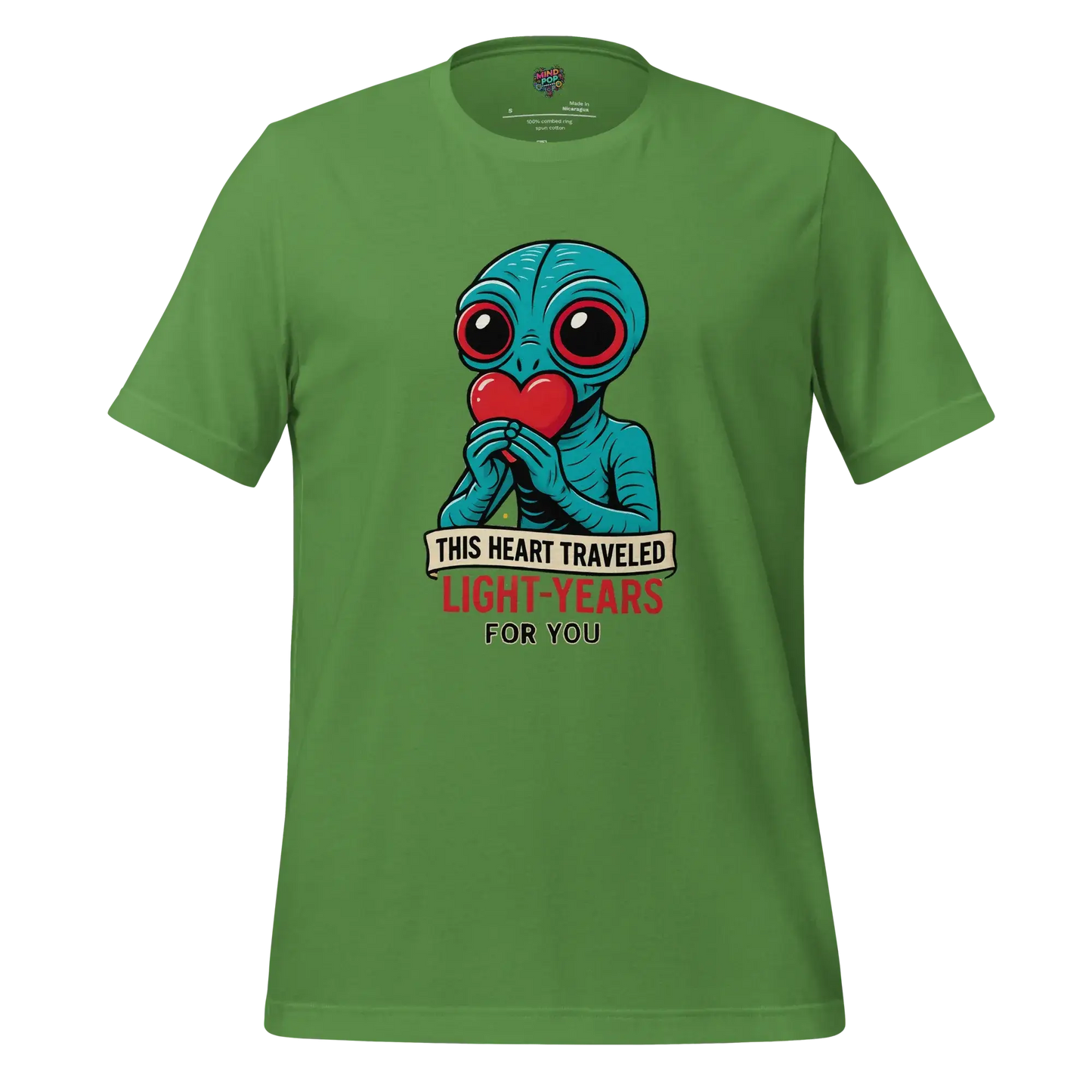 Light Years For You - Alien Love Shirt Leaf