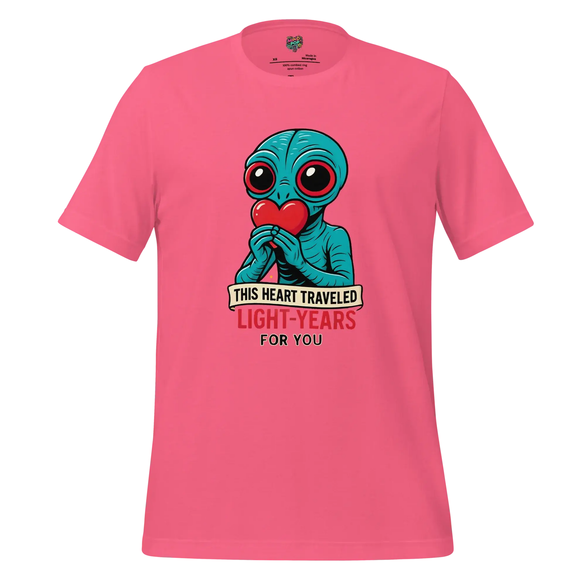 Light Years For You - Alien Love Shirt Charity Pink