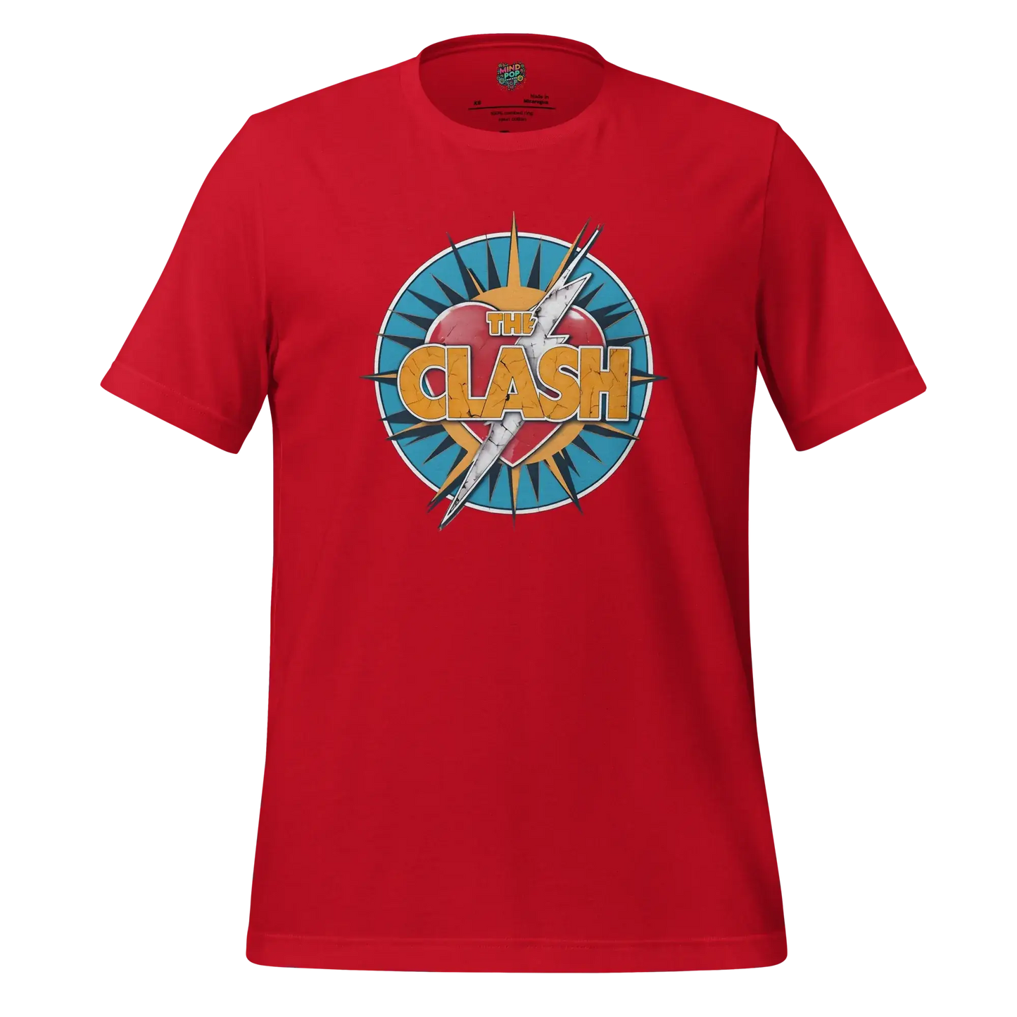 My Hero The Clash Shirt Red