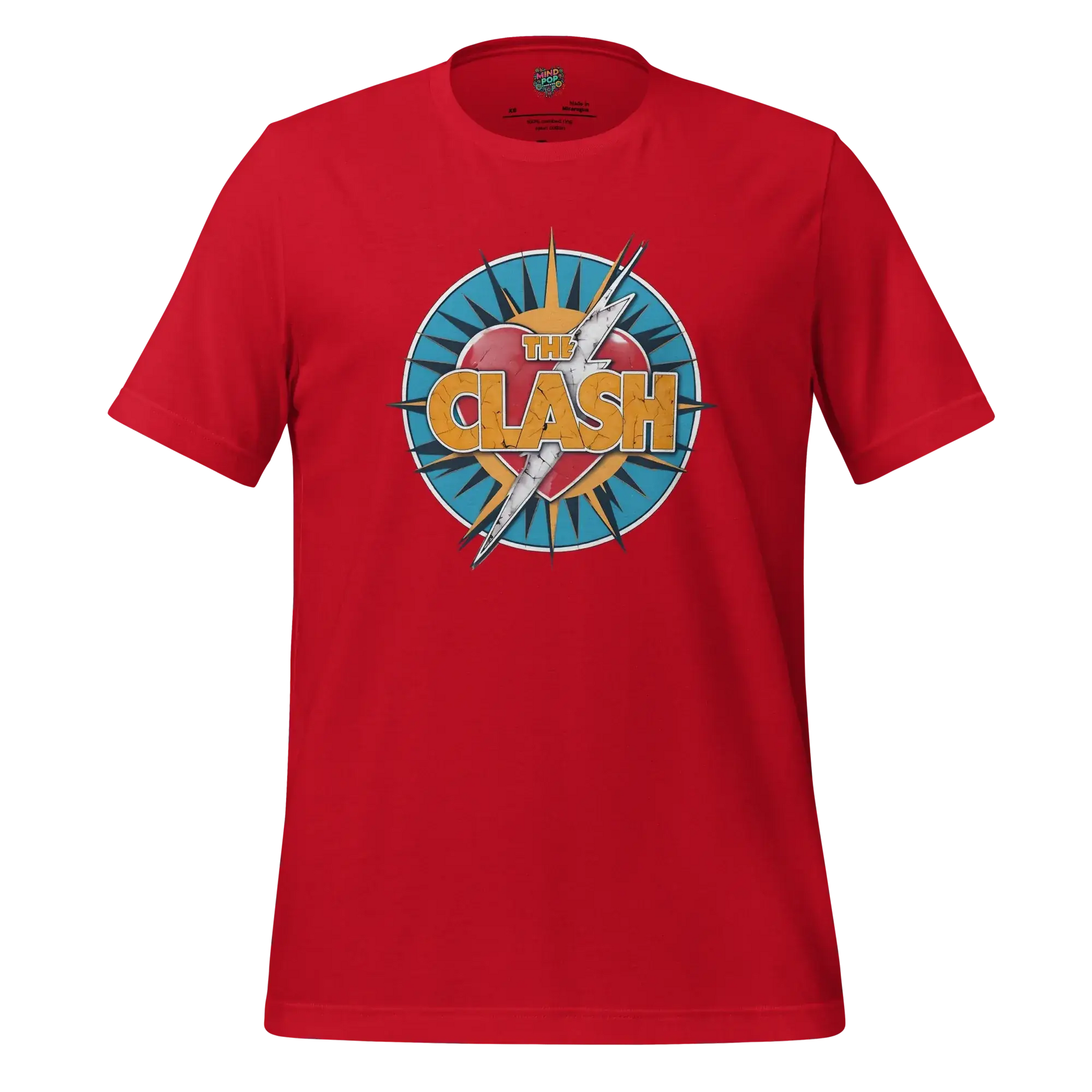 My Hero The Clash Shirt Red