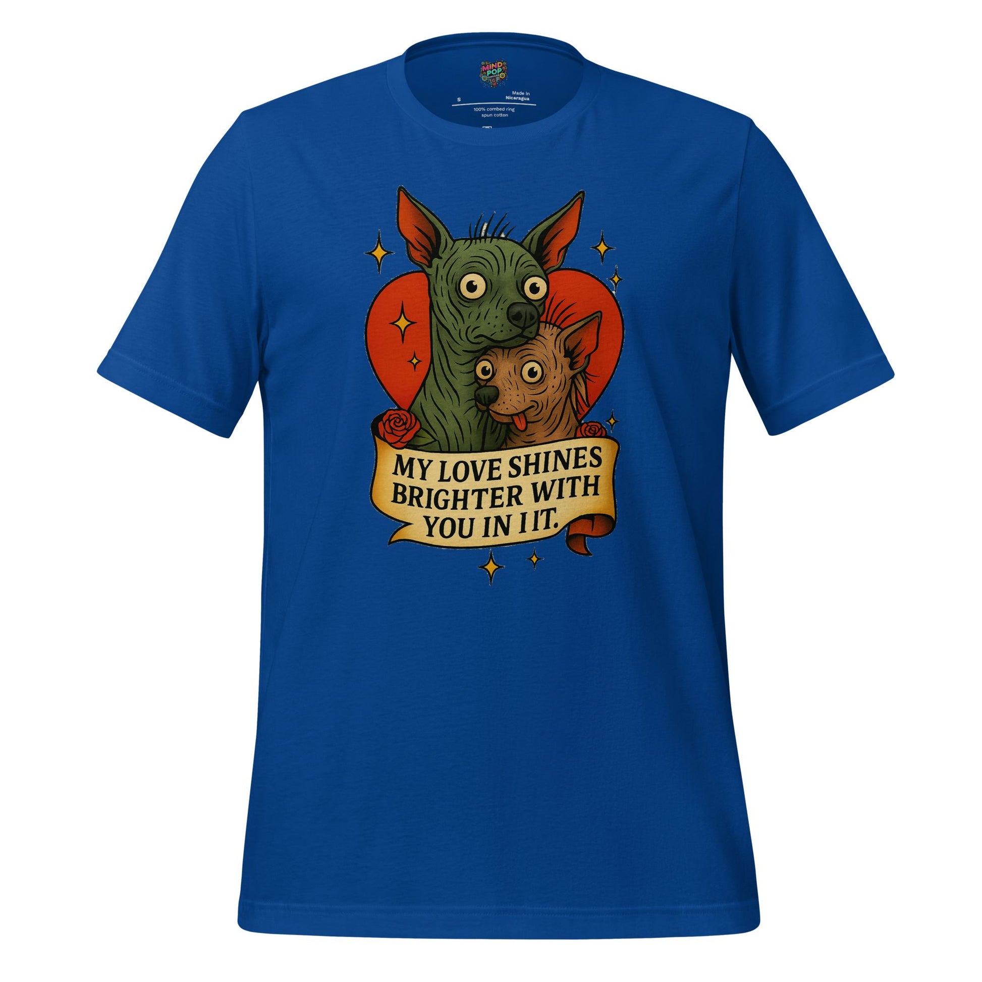 My Love Shines Brighter Graphic Shirt True Royal