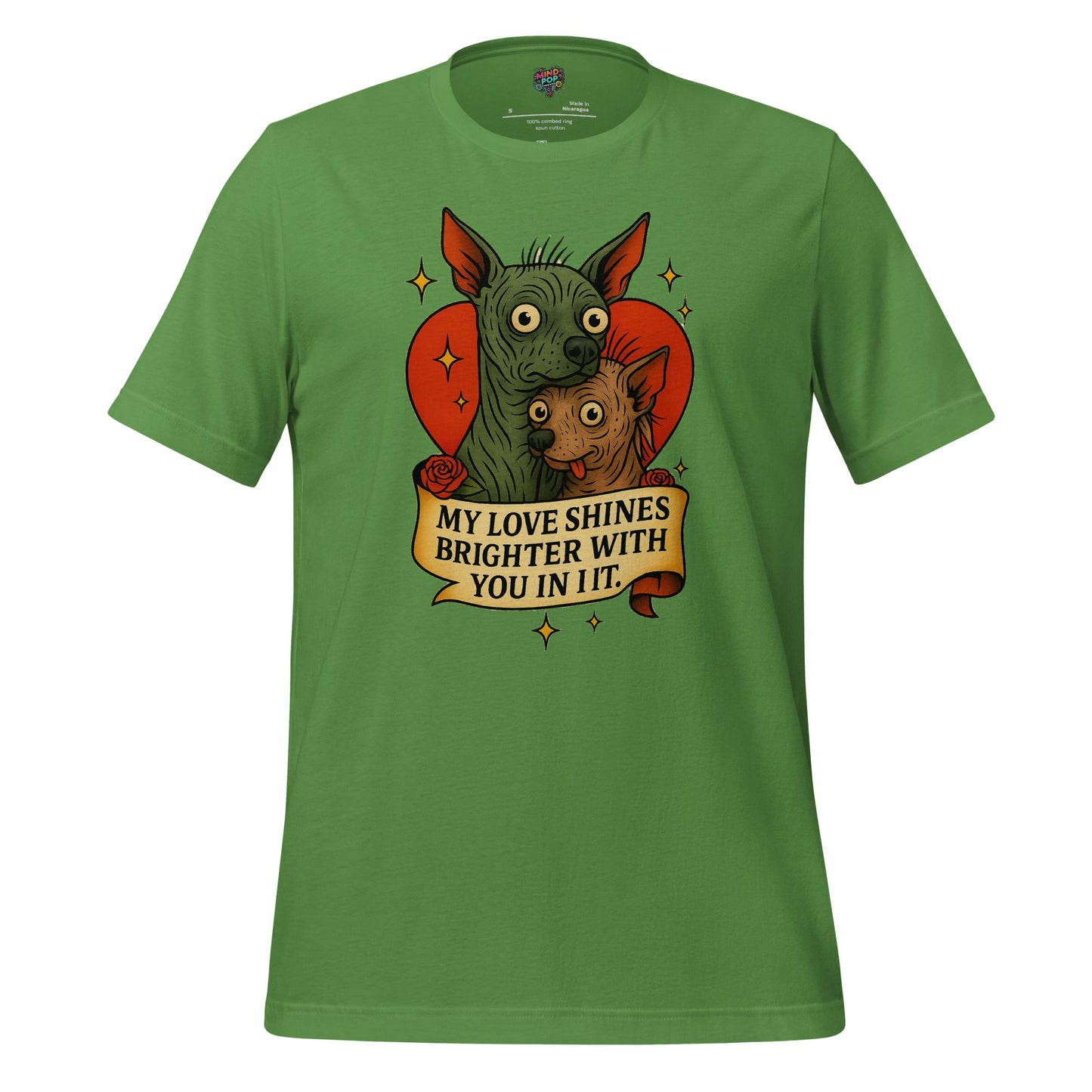 My Love Shines Brighter Graphic Shirt Leaf