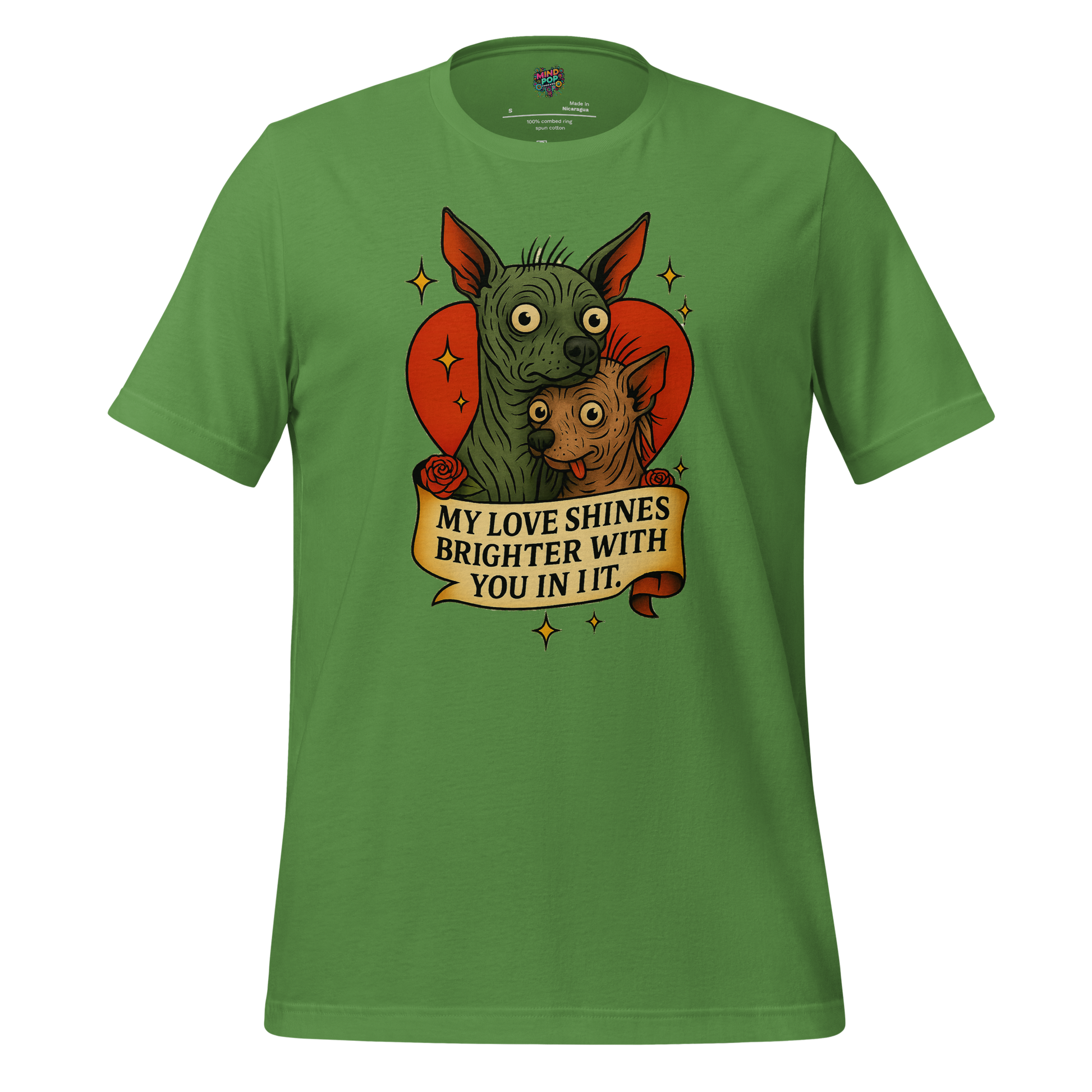 My Love Shines Brighter Graphic Shirt Leaf