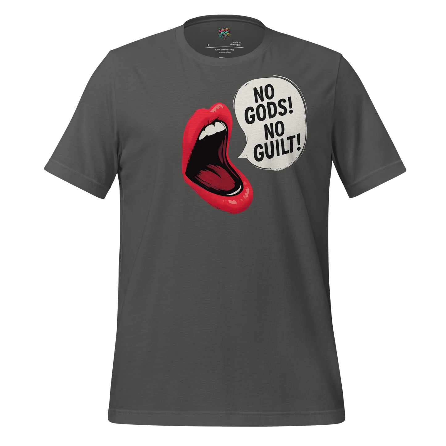 No Gods! No Guilt! Shirt Asphalt