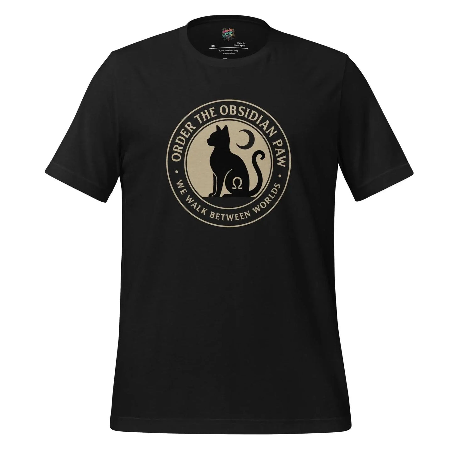 Obsidian Paw Cult Shirt 3XL Vintage Black