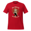 Oh Wolfie - Vintage Cartoon Graphic Red