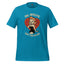 Oh Wolfie - Vintage Cartoon Graphic Aqua