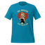 Oh Wolfie - Vintage Cartoon Graphic Aqua