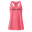 Ommm... My Back fitted racerback tank top Hot Pink