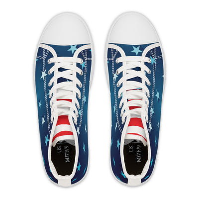 Patriotic Women High Tops