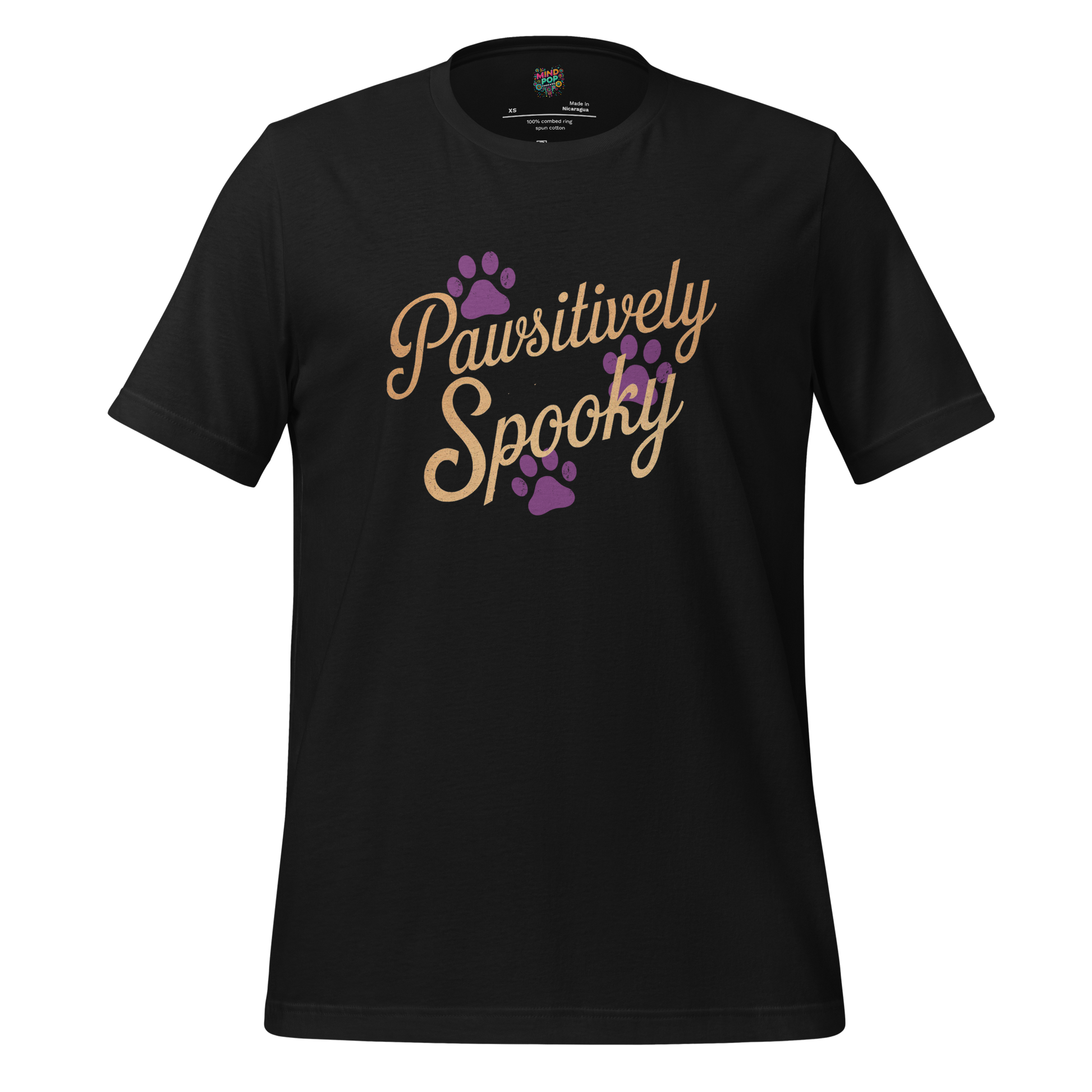 Pawsitively Spooky shirt Vintage Black