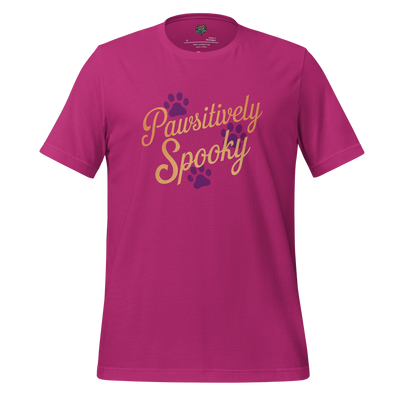 Pawsitively Spooky shirt Berry