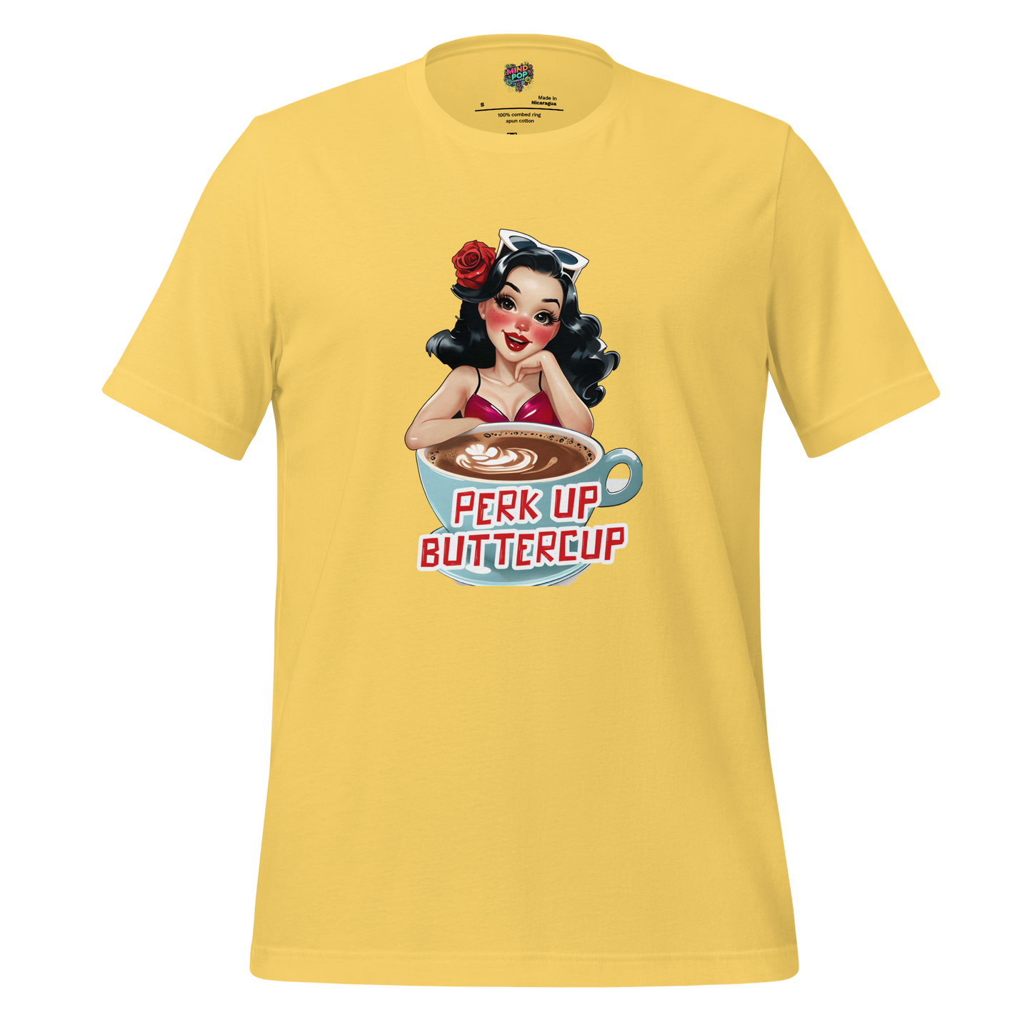 Perk Up Buttercup Shirt Yellow