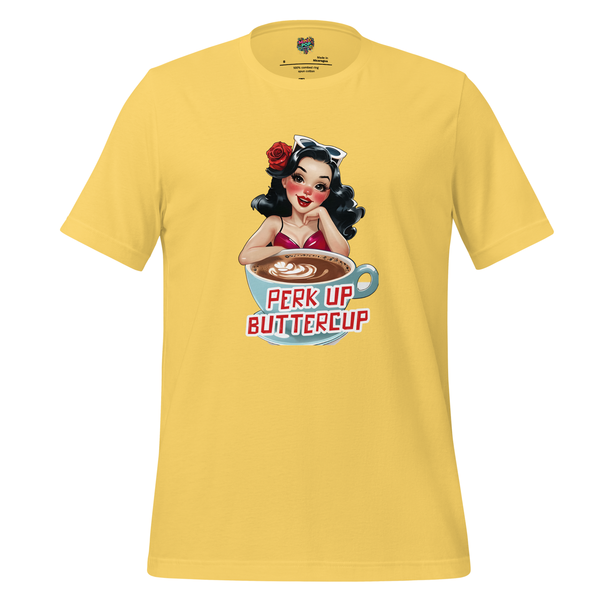 Perk Up Buttercup Shirt Yellow