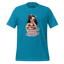 Perk Up Buttercup Shirt Aqua