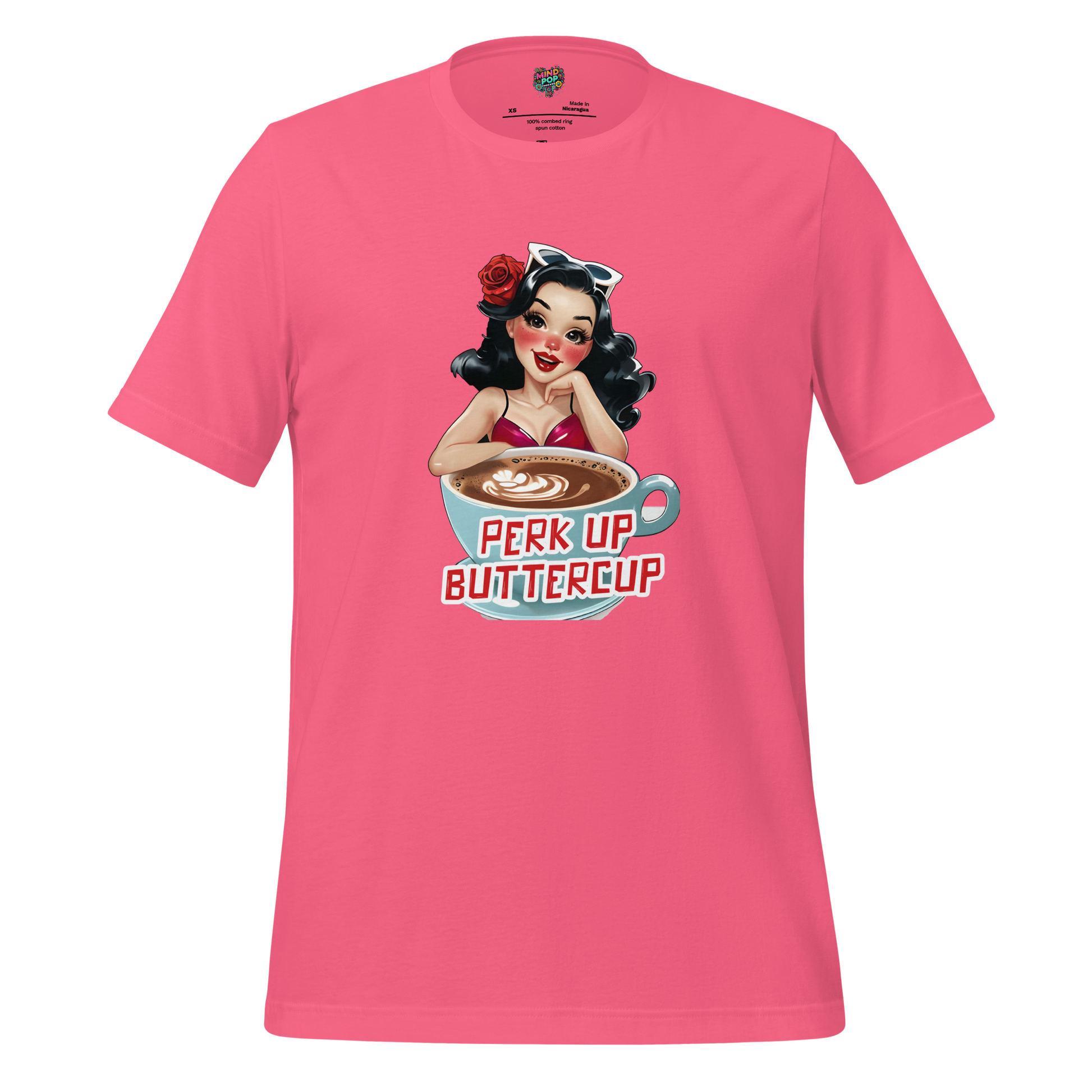 Perk Up Buttercup Shirt Charity Pink