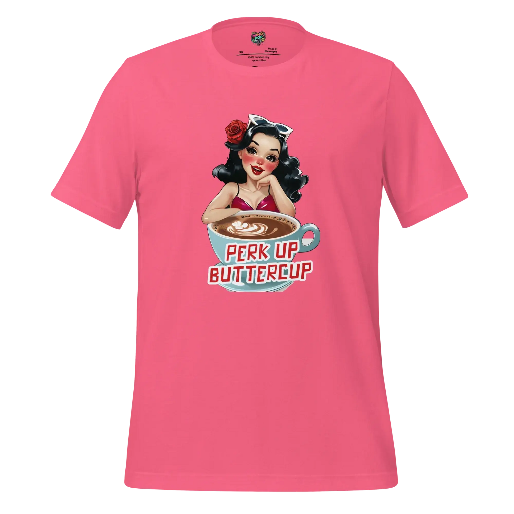 Perk Up Buttercup Shirt Charity Pink