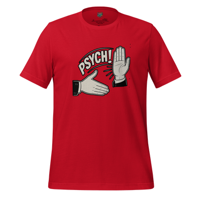 Psych! Shirt Red