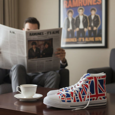 Punk Never Died Men's High Top Sneakers