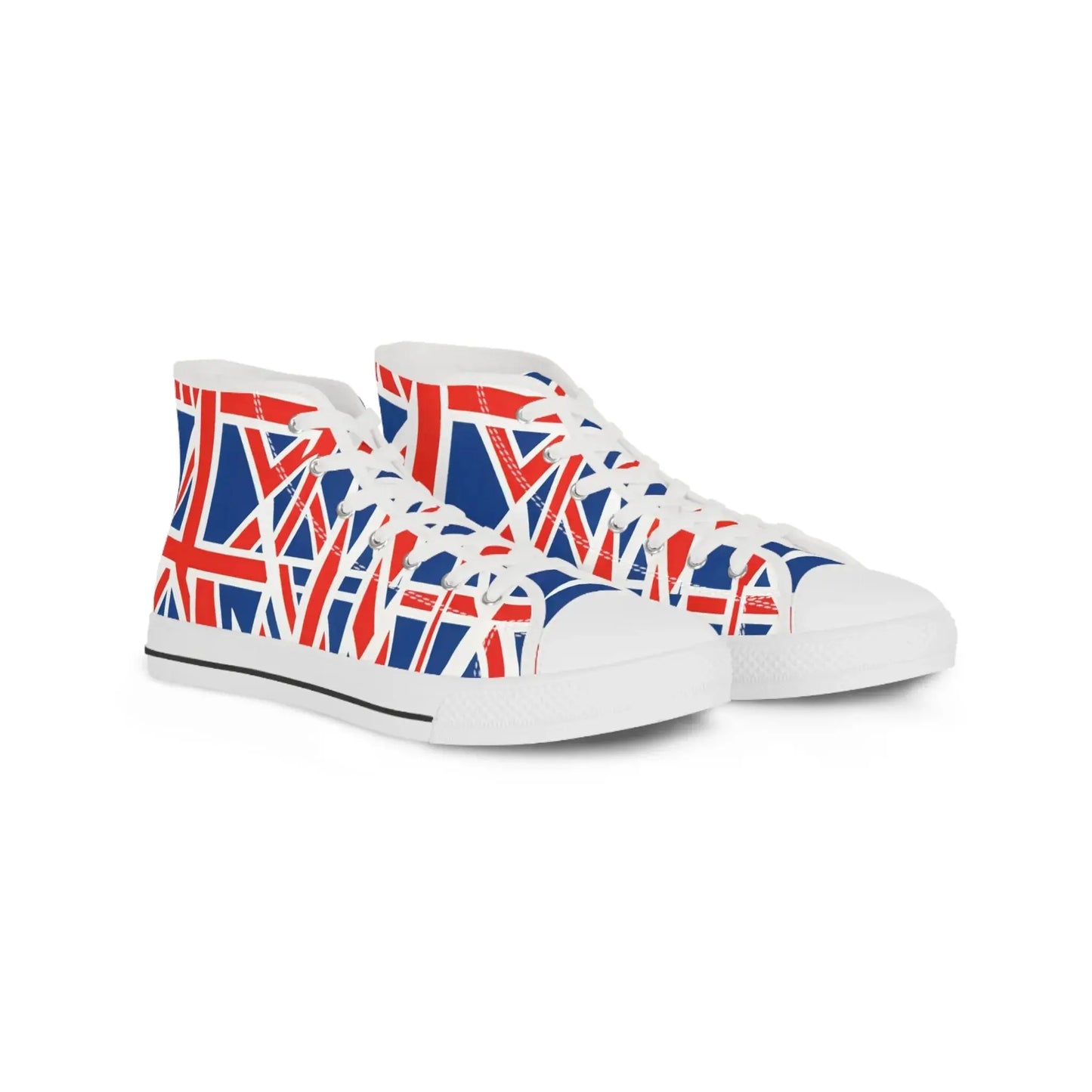 Punk Never Died Men's High Top Sneakers White sole