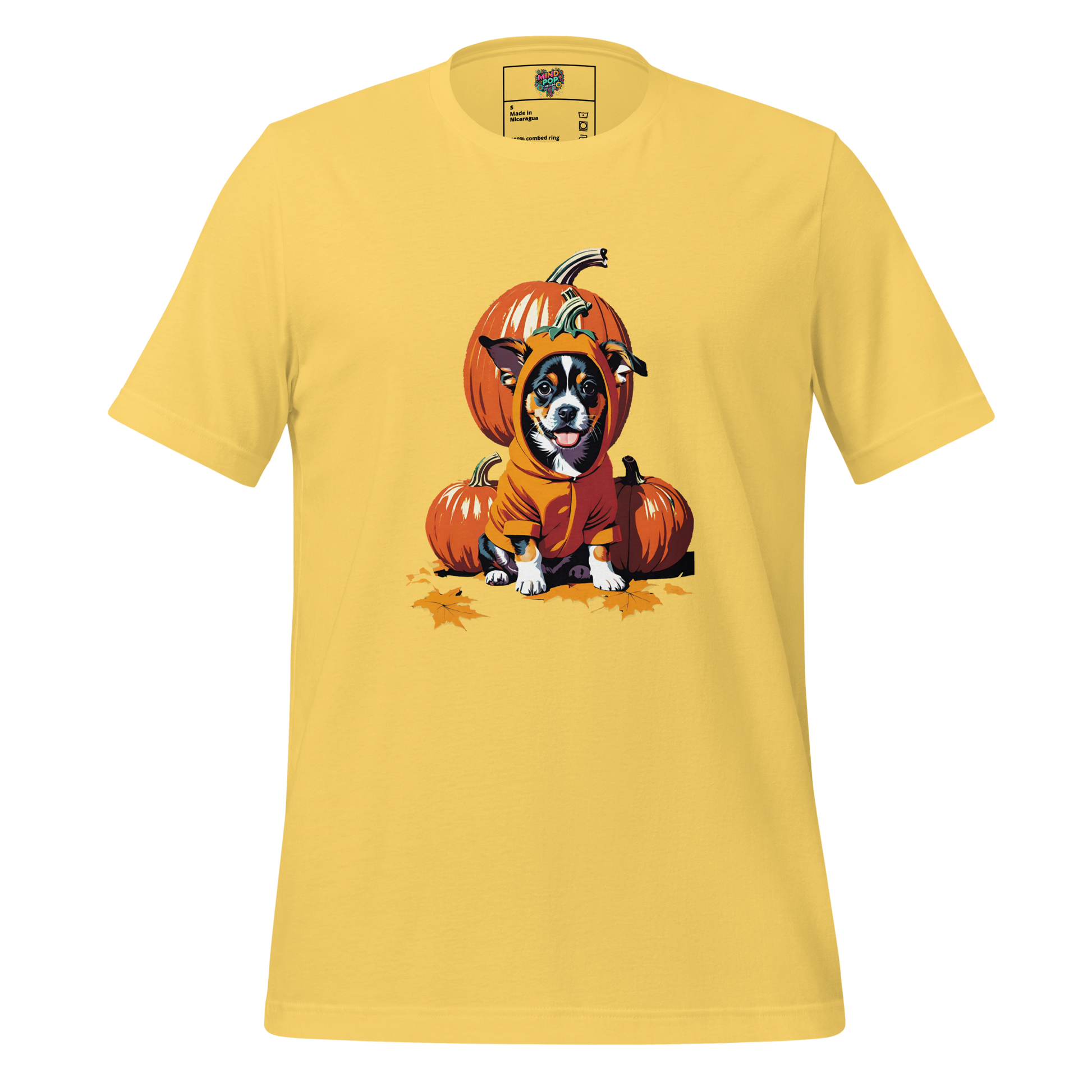 Punkin’ Patch Pup Shirt Yellow