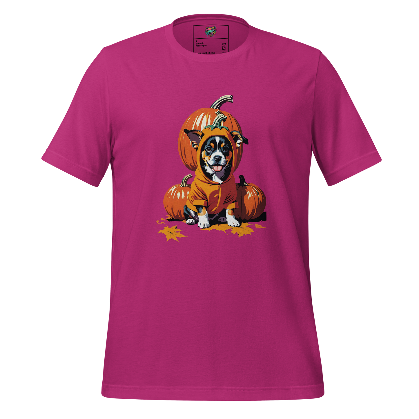Punkin’ Patch Pup Shirt Berry