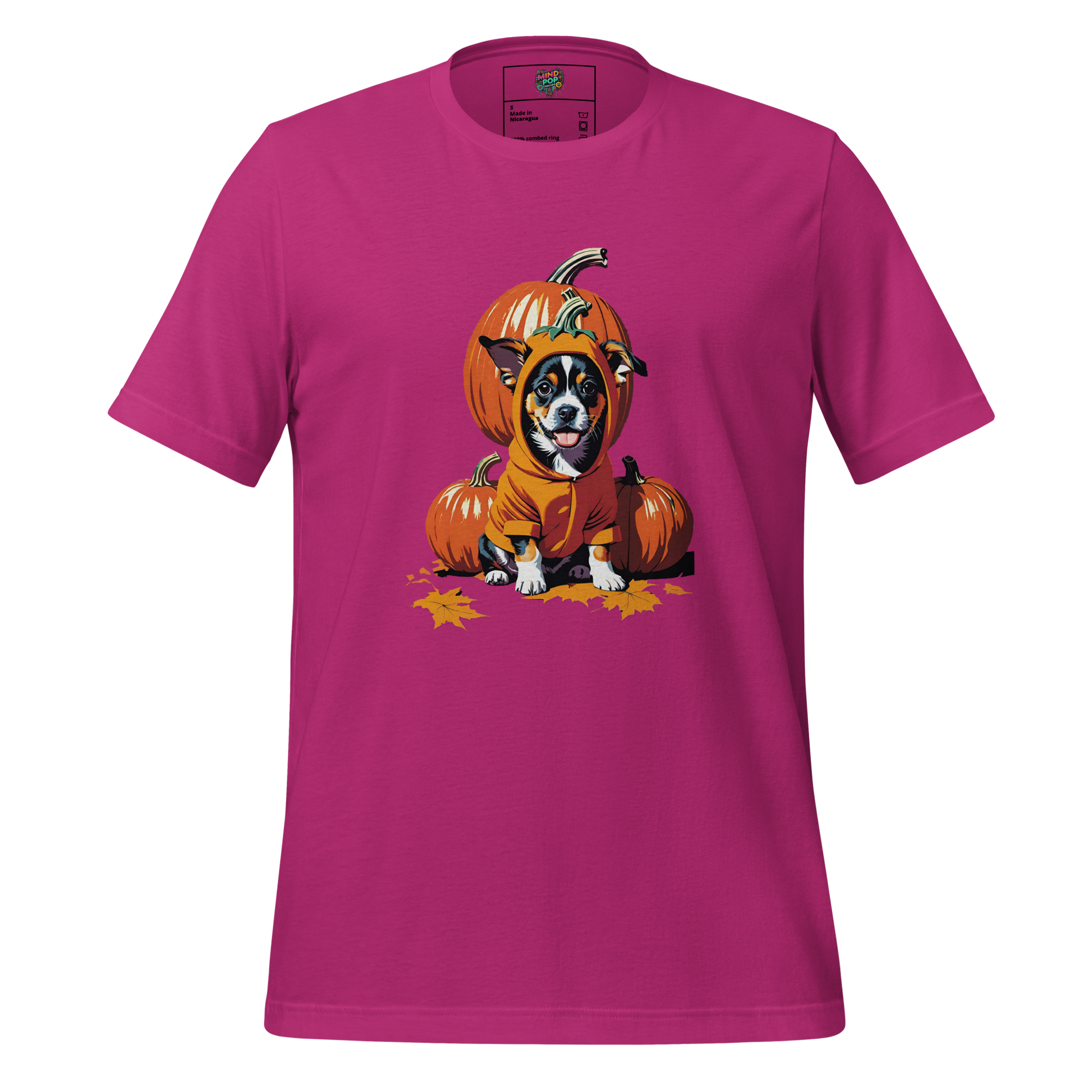 Punkin’ Patch Pup Shirt Berry