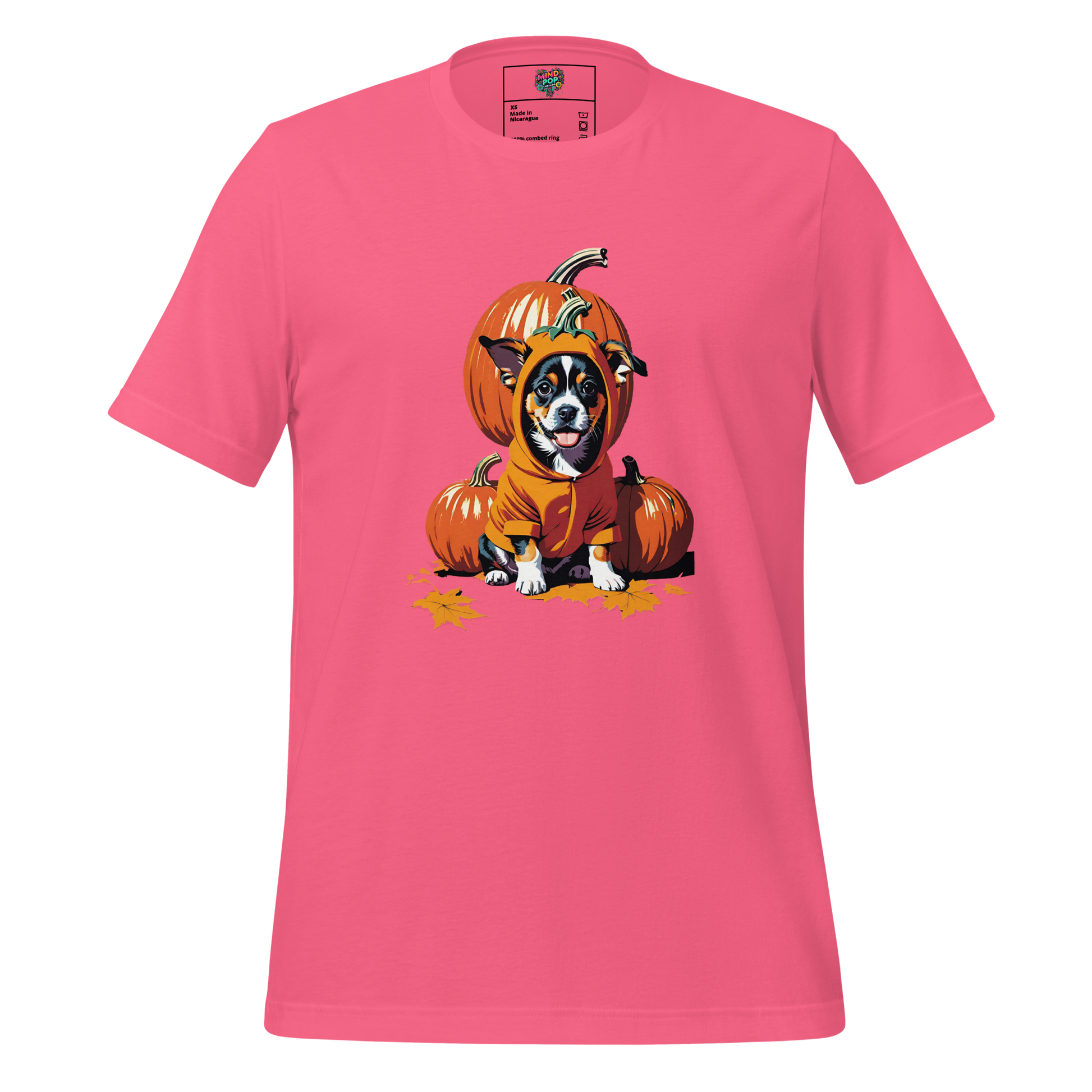 Punkin’ Patch Pup Shirt Charity Pink